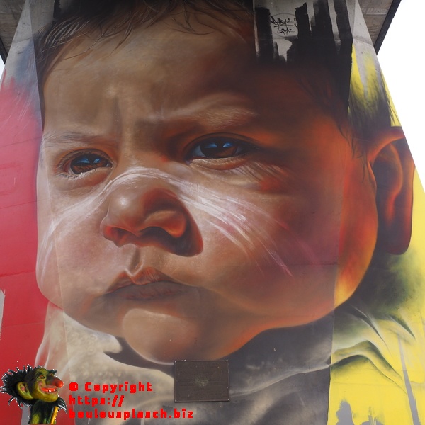 sous une autoroute à Brisbane