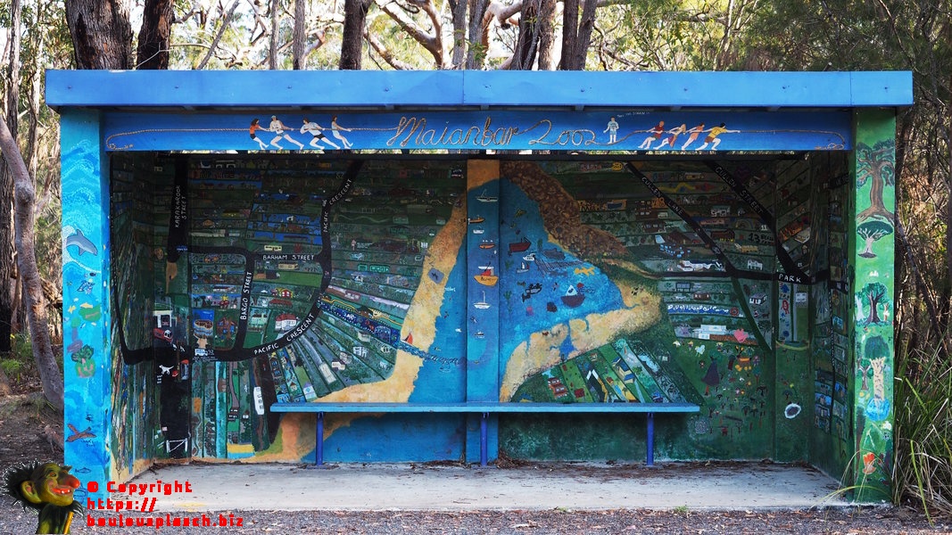 Royal national park près deSydney-arret bus Maianbar