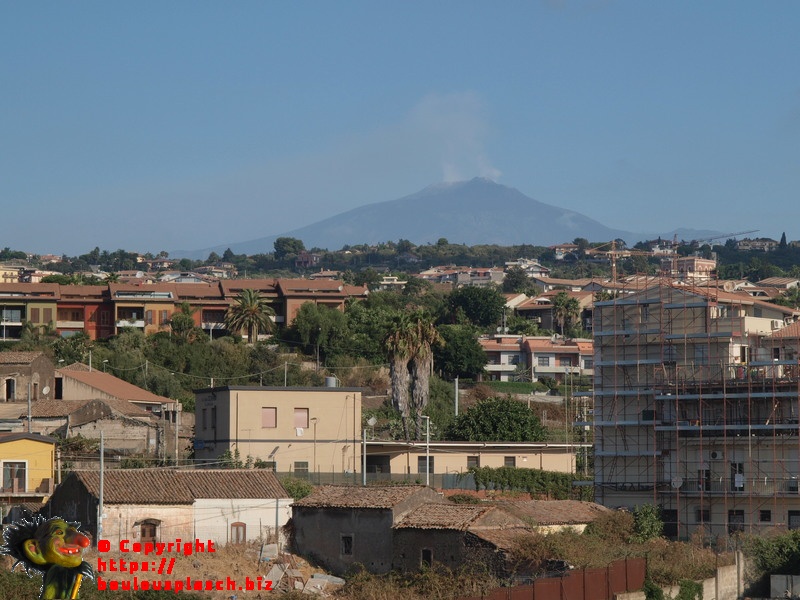 Etna vu de Catane