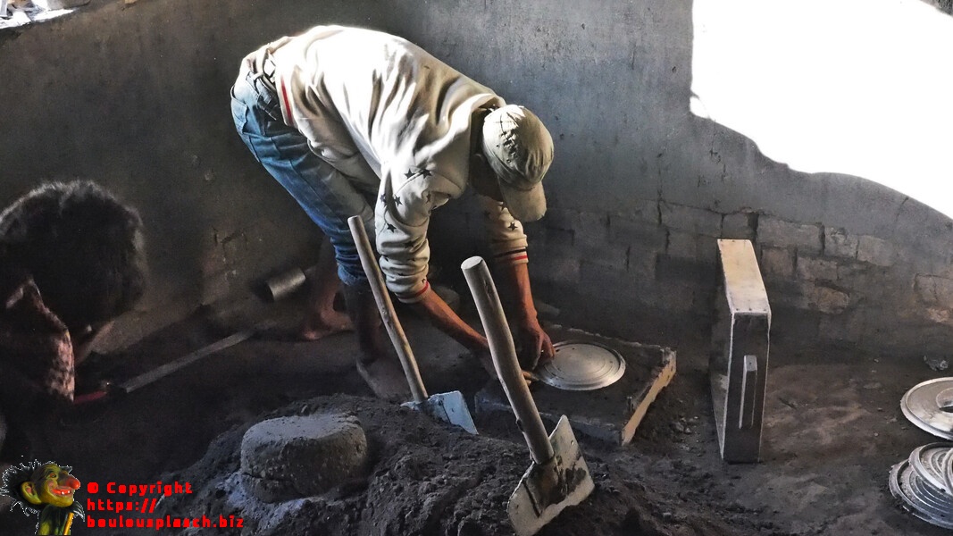 Fonderie madagascar démoulage